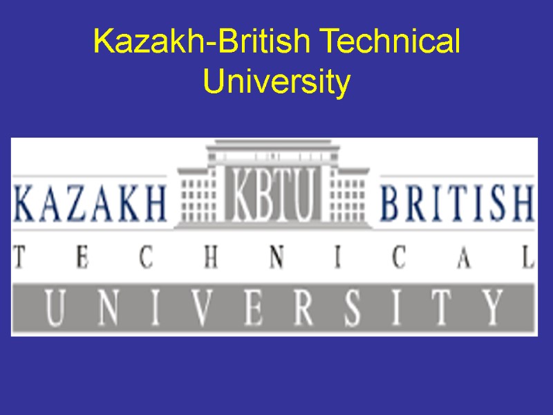 Kazakh-British Technical University